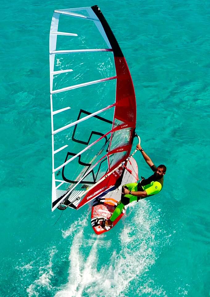 windsurfing sardinia